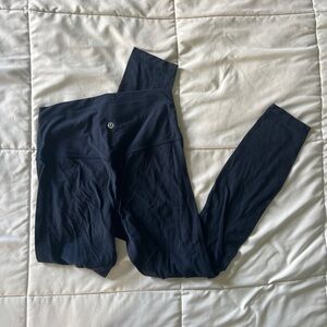 Navy Lululemon Align leggings